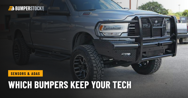 Silver Ram 2500 with a Steelcraft grille guard front bumper | BumperStock