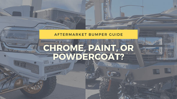 What bumper to choose: Chrome, Painted or Powder Coated? | BumperStock