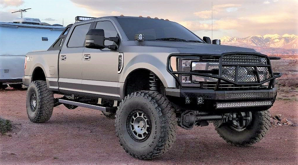 F250 Ranch Hand Bumper Wallpaper For Iphone