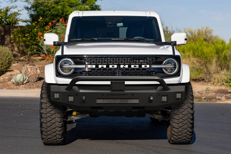 Steelcraft 71-11350HP 2021-2024 Ford Bronco Fortis Front Bumper - BumperStock