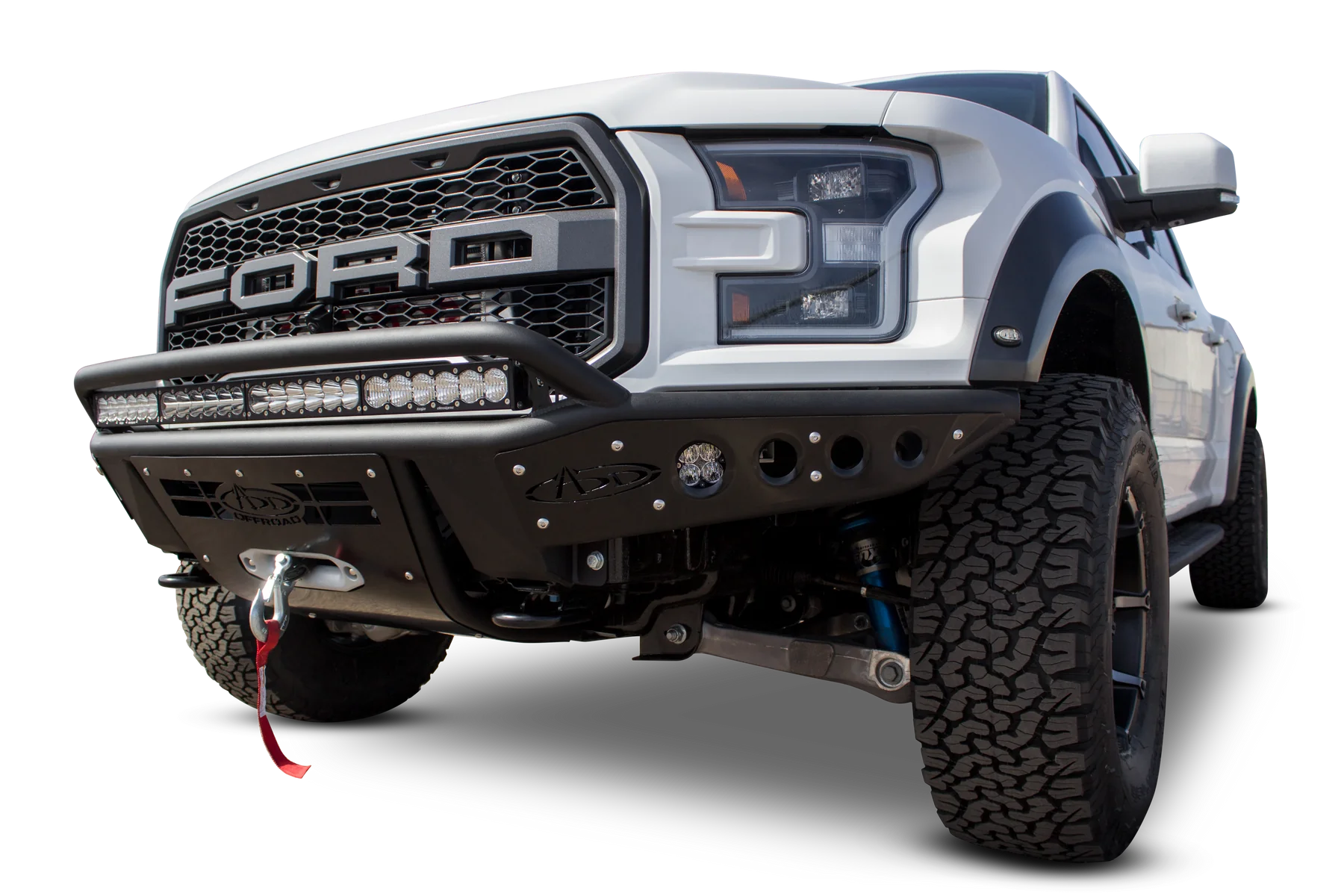ADD F113782880103 2017-2020 Ford Raptor Stealth R Front Bumper with Winch Mount - BumperStock