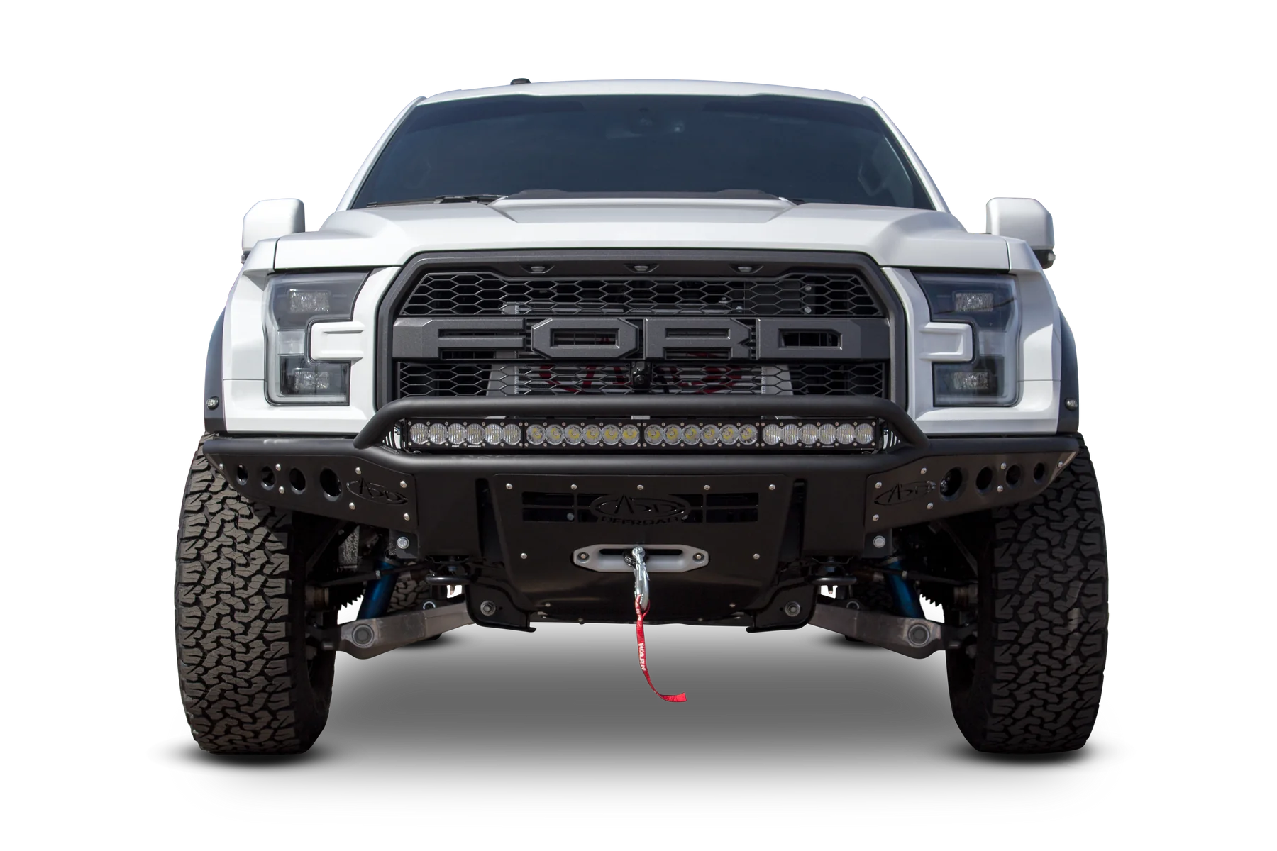 ADD F113782880103 2017-2020 Ford Raptor Stealth R Front Bumper with Winch Mount - BumperStock