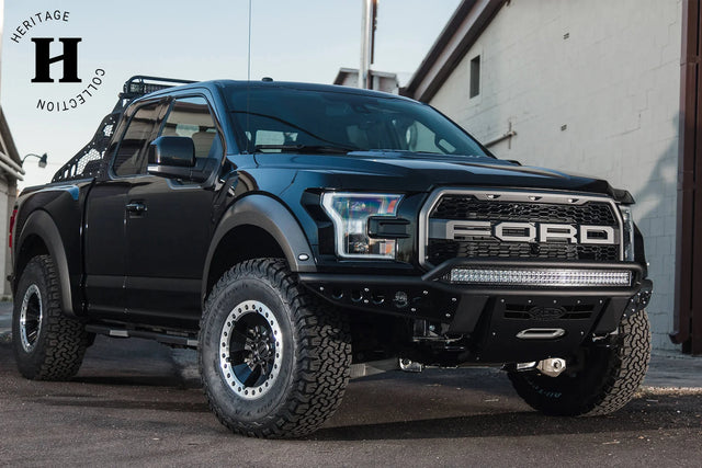 ADD F113782880103 2017-2020 Ford Raptor Stealth R Front Bumper with Winch Mount - BumperStock