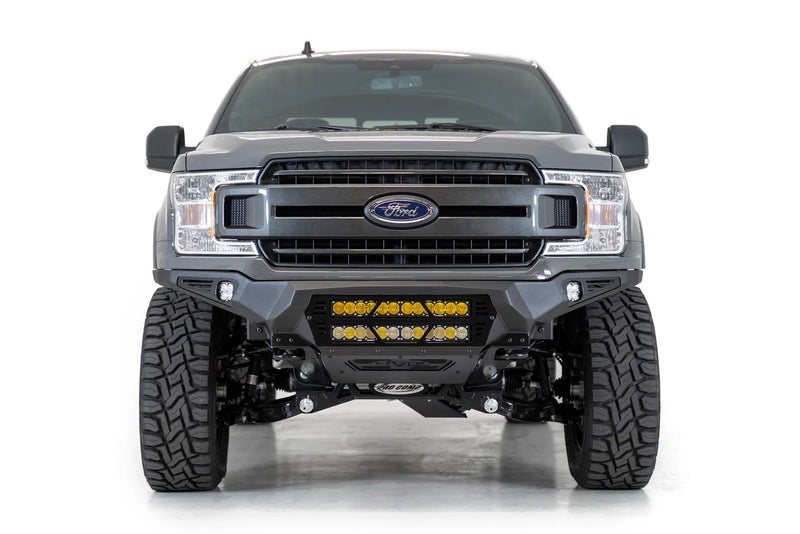 ADD F180012140103 2018-2020 Ford F150 Bomber Front Bumper | Dual 20" Light Bar - BumperStock