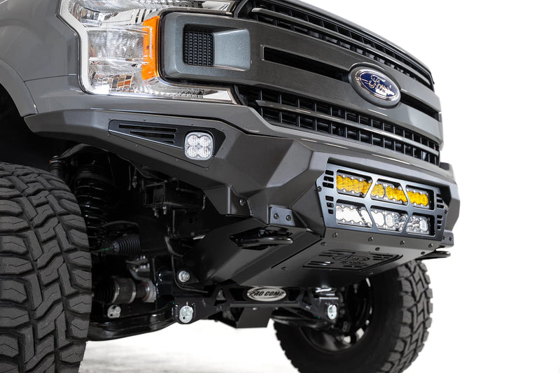 ADD F180012140103 2018-2020 Ford F150 Bomber Front Bumper | Dual 20" Light Bar - BumperStock
