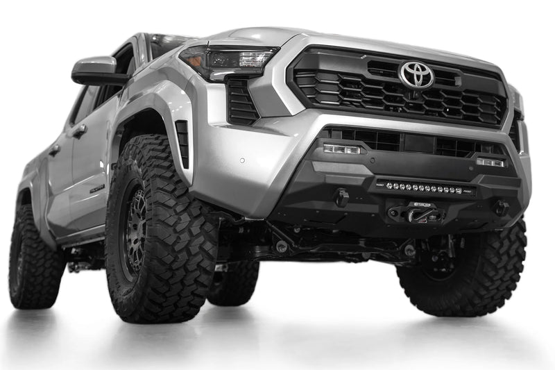 ADD F6703412601NA 2024 Toyota Tacoma Stealth Center Mount Winch Front Bumper - BumperStock