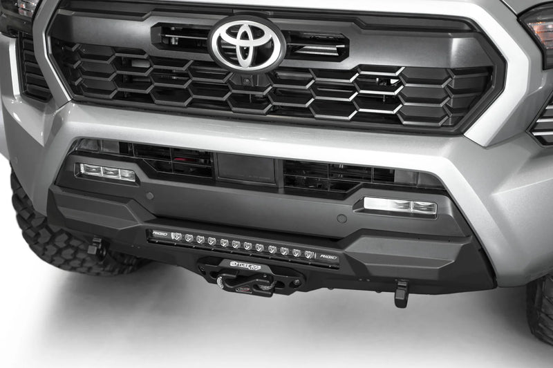 ADD F6703412601NA 2024 Toyota Tacoma Stealth Center Mount Winch Front Bumper - BumperStock