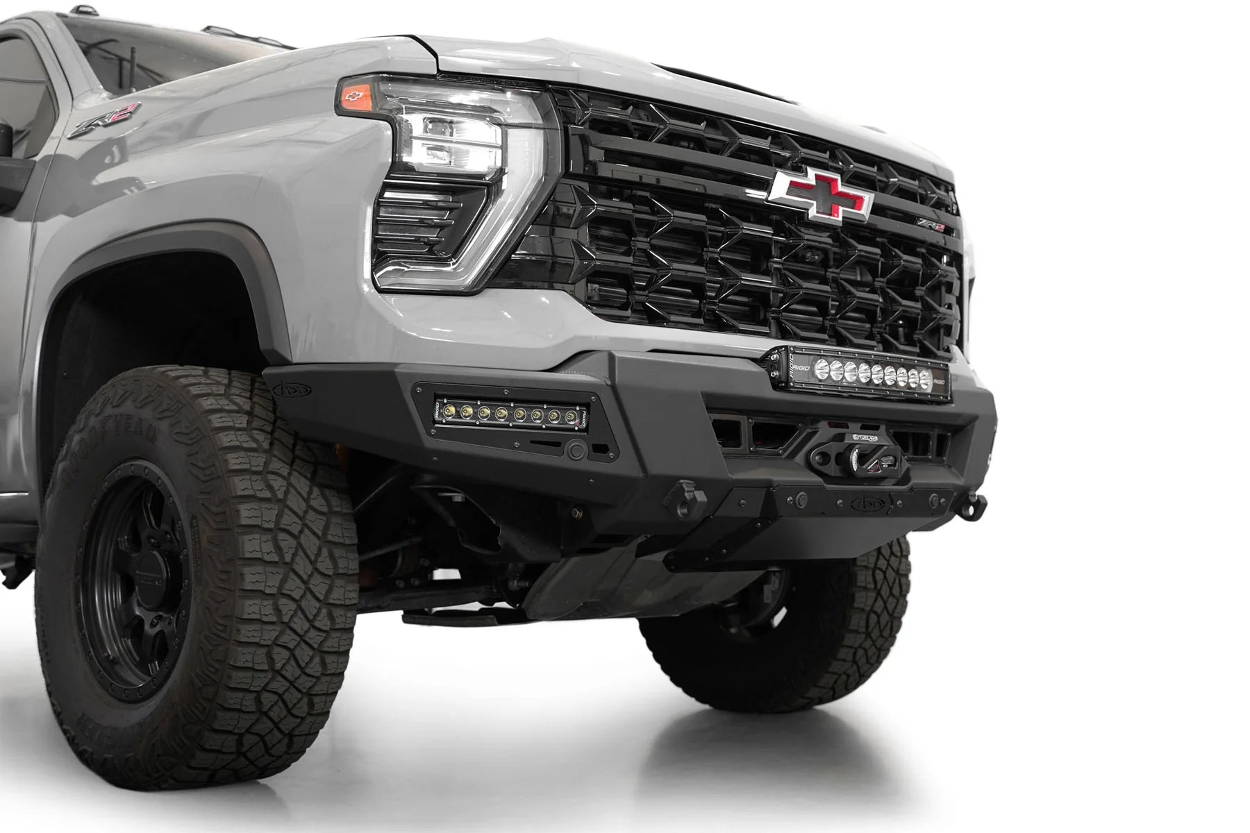 ADD F820335070103 2024 Chevy Silverado 2500 HD Phantom Winch Front Bumper - BumperStock