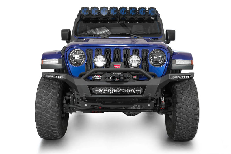 ADD F980335070103 2018-2024 Jeep Wrangler JL Phantom Winch Front Bumper - BumperStock