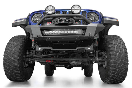 ADD F980393070103 2018-2024 Jeep Wrangler JL Phantom Winch Stubby Front Bumper - BumperStock