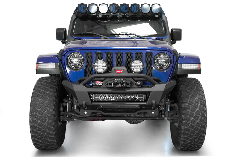 ADD F980393070103 2020-2024 Jeep Gladiator JT Phantom Winch Stubby Front Bumper - BumperStock