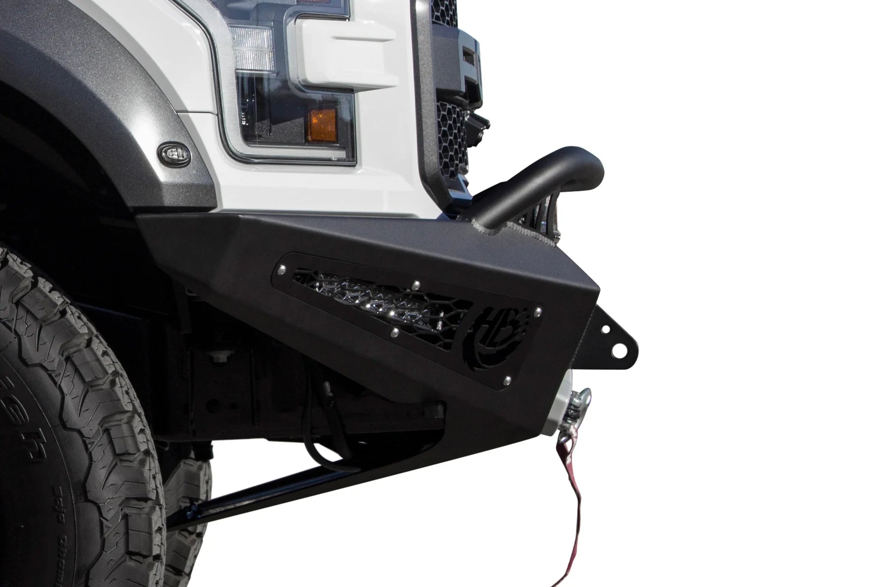 ADD F117382860103 2017-2020 Ford F150 Raptor HoneyBadger Front Bumper with Winch Mount - BumperStock