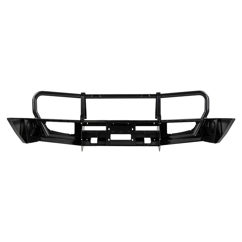 ARB 3423130 Toyota Tacoma 2005-2011 Deluxe Front Bumper Winch Ready with Grille Guard, Black Powder Coat Finish - BumperStock