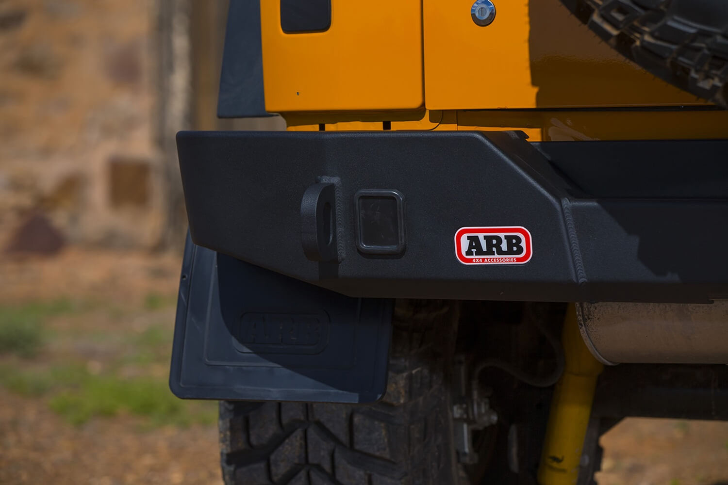 ARB 5650360 Jeep Wrangler JK 2007-2018 Rear Bumper Integrit Textured Black Powder Coat - BumperStock
