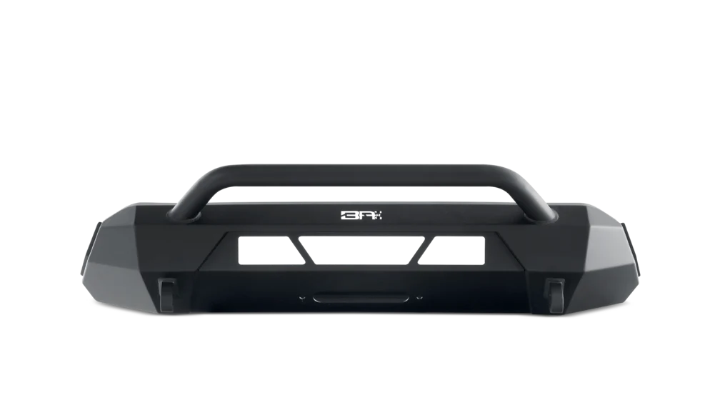 Body Armor TC-19339 Toyota Tacoma 2016-2023 Hi-Line Series Front Winch Bumper - BumperStock