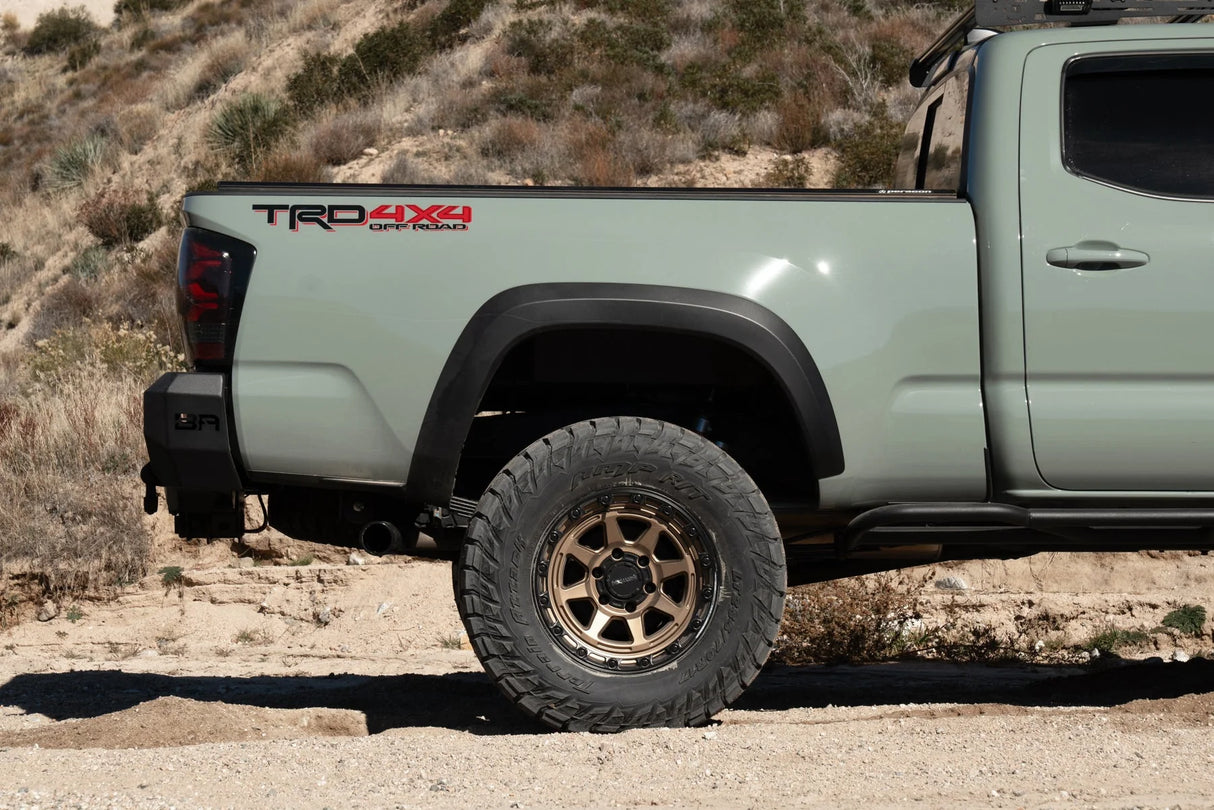 Body Armor TC-2963 Toyota Tacoma 2016-2023 Pro Series Rear Bumper - BumperStock