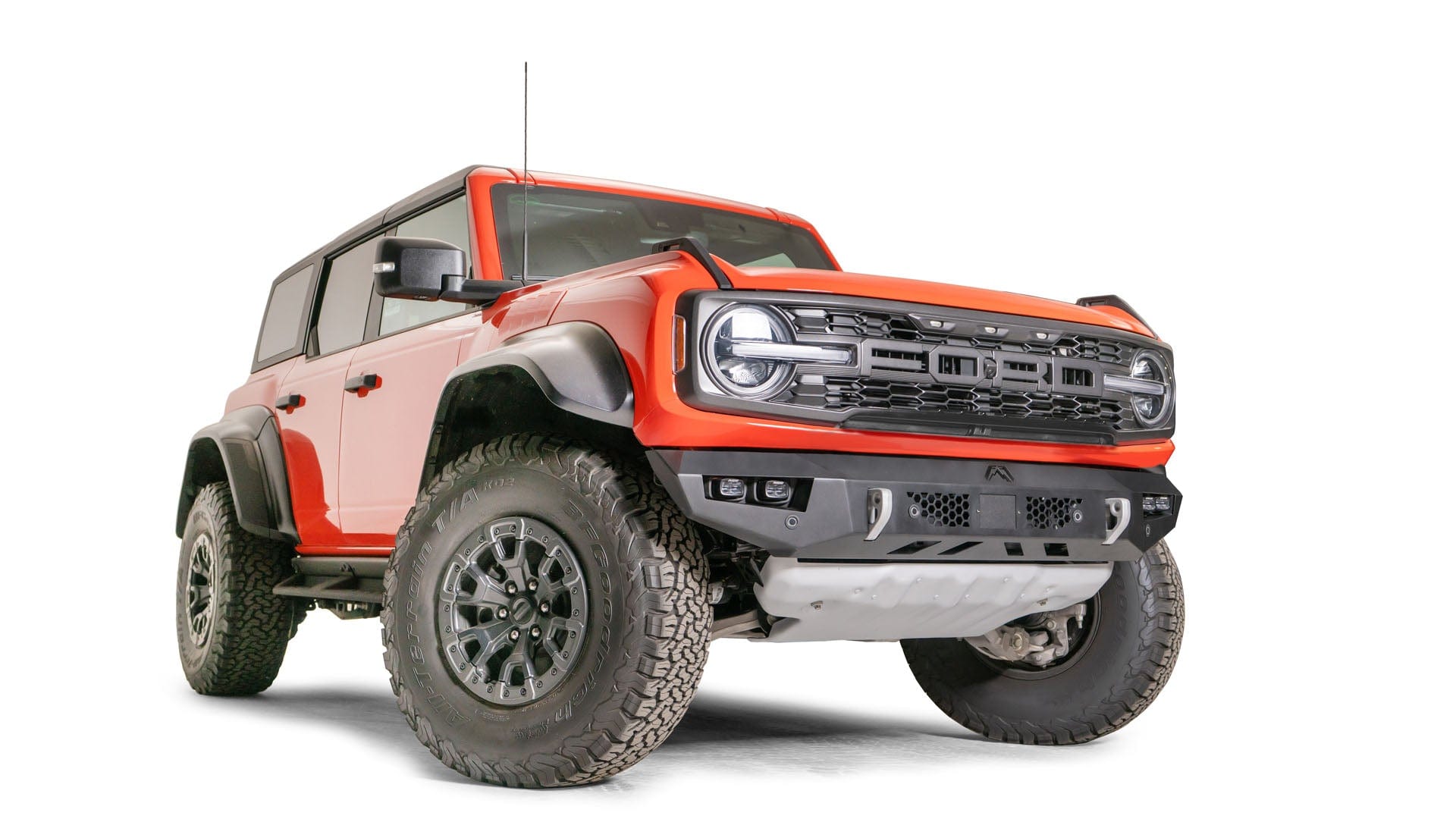 Fab Fours BR22-D5751-1 Ford Bronco Raptor 2022-2023 Vengeance Front Bumper No Guard - BumperStock