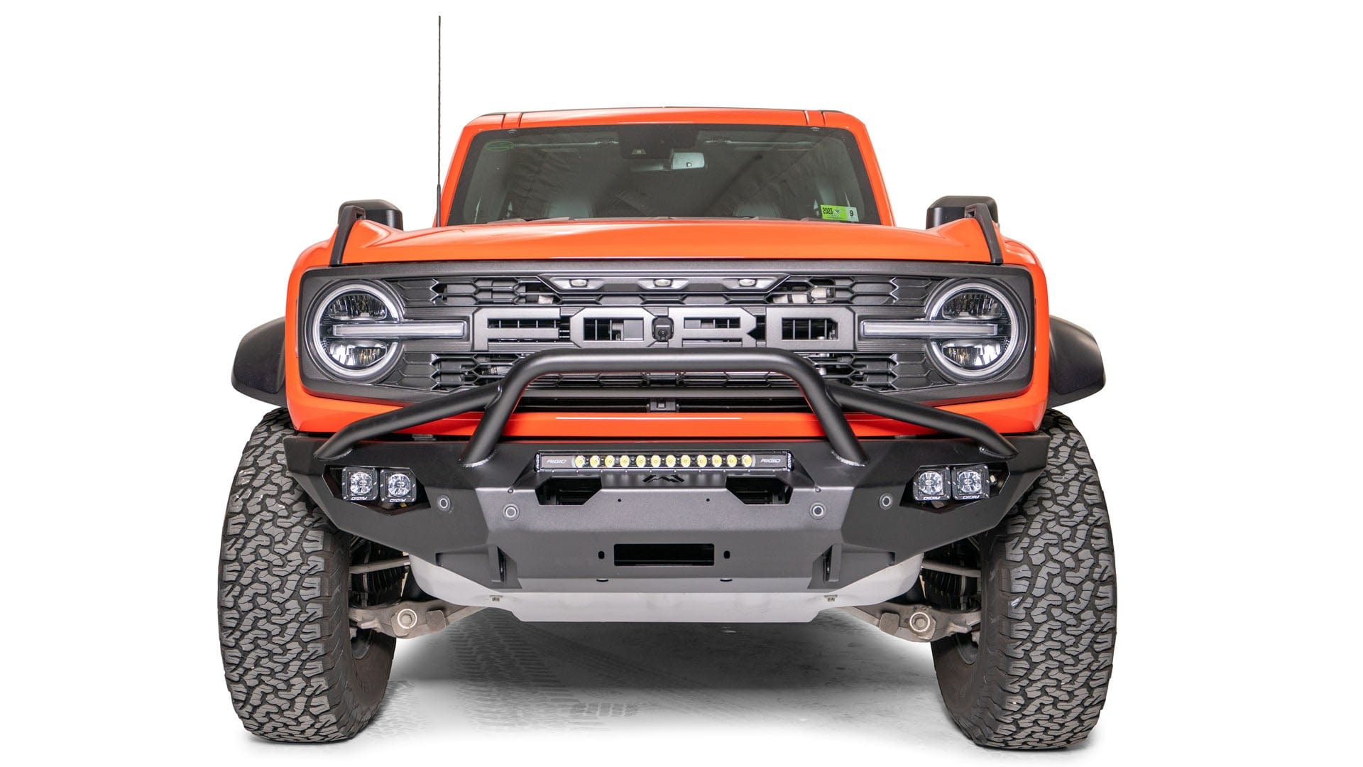 Matrix Raptor Kit Fab Fours BR22-X5752-1 2022-2025 Ford Bronco Raptor Front Bumper ...