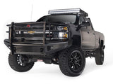 Fab Fours CH11-S2760-1 Chevy Silverado 2500/3500 HD 2011-2014 Black Steel Front Bumper Full Guard - BumperStock