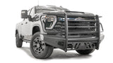 Fab Fours CH24-Q6160-1 2024 Chevy Silverado 2500/3500 HD Black Steel Elite Front Bumper Full Guard - BumperStock
