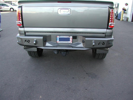 Fab Fours CH99-W1250-1 Chevy Silverado 2500/3500 HD 1999-2007 Premium Non-Sensor Rear Bumper - BumperStock