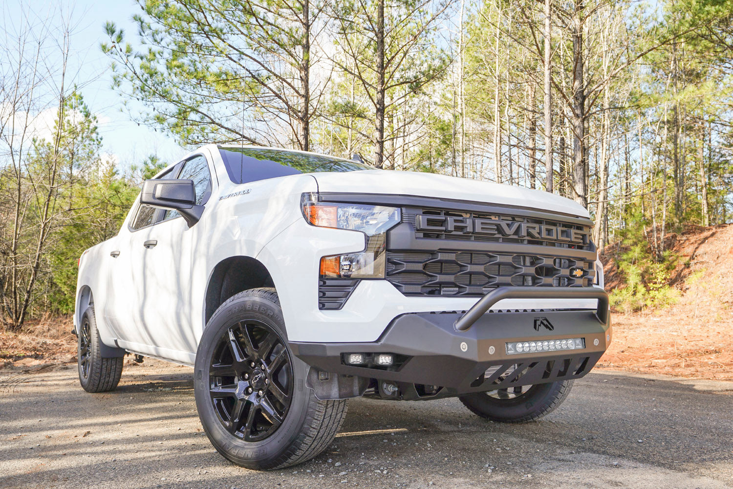 D5652 Fab Fours CS22-D5652-1 2022-2025 Chevy Silverado 1500 Front Bumper ...