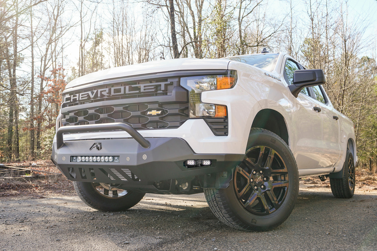 D5652 Fab Fours CS22-D5652-1 2022-2025 Chevy Silverado 1500 Front Bumper ...