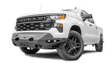Fab Fours CS22-X5661-1 Chevy Silverado 1500 2022-2023 Matrix Front Bumper Winch Ready No Guard - BumperStock