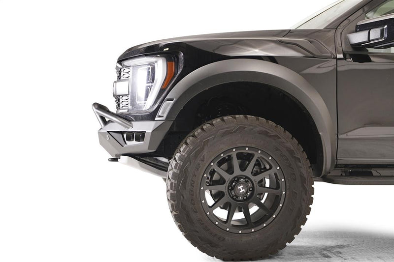 Fab Fours FR21-D5352-1 Ford Raptor 2021-2023 Vengeance Front Bumper Pre-Runner Guard - BumperStock