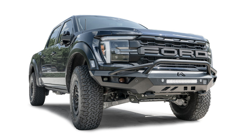 Fab Fours FR24-D6652-1 2024-2025 Ford F150 Vengeance Front Bumper Pre-Runner Guard - BumperStock