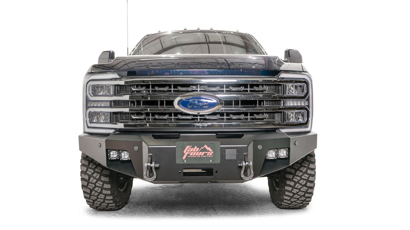 Fab Fours FS23-A5951-1 Ford F250/F350 Superduty 2023 New Premium Front Winch Bumper No Guard - BumperStock