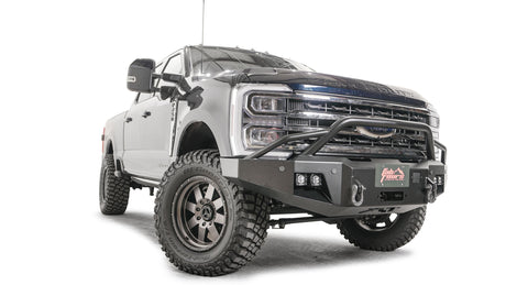 Fab Fours FS23-A5952-1 Ford F250/F350 Superduty 2023 New Premium Front Winch Bumper Pre-Runner Guard - BumperStock