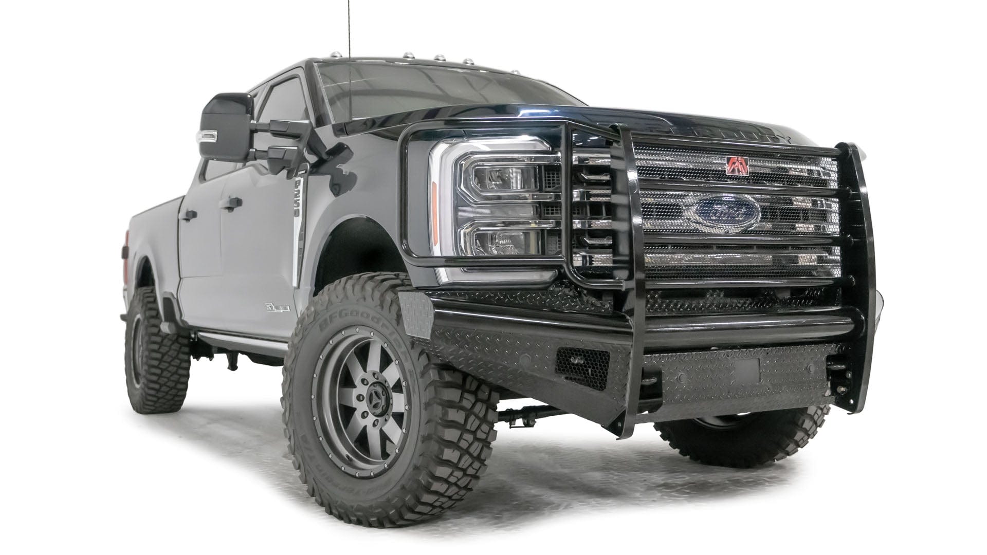 Fab Fours FS23 S5960 1 Ford F250/F350 Super Duty 2023 2024 Black Steel Fab Fours FS23 S5960 1 Ford F250/F350 Super Duty 2023 2024 Black Steel
