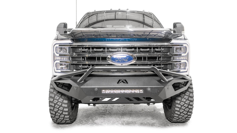 Fab Fours FS23-V5952-1 Ford F250/F350 Superduty 2023 Vengeance Front Bumper Pre-Runner Guard - BumperStock