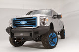 Fab Fours FS99-Q1661-1 Ford F250/F350/F450/F550 Super Duty 1999-2004 Black Steel Elite Front Bumper No Guard