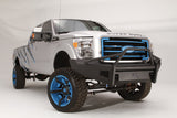 Fab Fours FS99-Q1662-1 Ford F250/F350/F450/F550 Super Duty 1999-2004 Black Steel Elite Front Bumper Pre-Runner Guard