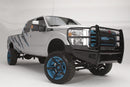 Fab Fours FS99-S1660-1 Ford F250/F350/F450/F550 Super Duty 1999-2004 Black Steel Front Bumper Full Guard - BumperStock