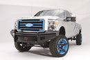 Fab Fours FS99-S1661-1 Ford F250/F350/F450/F550 Super Duty 1999-2004 Black Steel Front Bumper No Guard - BumperStock