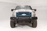 Fab Fours FS99-S1662-1 Ford F250/F350/F450/F550 Super Duty 1999-2004 Black Steel Front Bumper Pre-Runner Guard - BumperStock
