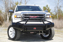 Fab Fours GM07-K2162-1 GMC Sierra 1500 2007-2013 Black Steel Front Bumper Pre-Runner Guard - BumperStock