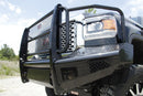 Fab Fours GM11-S2860-1 GMC Sierra 2500/3500 HD 2011-2014 Black Steel Front Bumper Full Guard - BumperStock