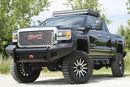 Fab Fours GM11-S2861-1 GMC Sierra 2500/3500 HD 2011-2014 Black Steel Front Bumper No Guard - BumperStock