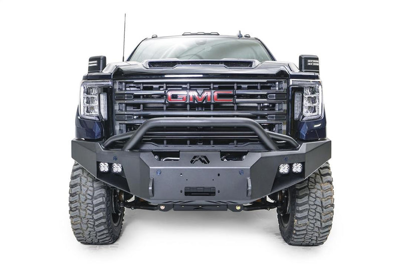 Fab Fours GM20-A5052-1 GMC Sierra 2500/3500 HD 2020-2023 New Premium Front Bumper Winch Ready Pre-Runner Guard - BumperStock