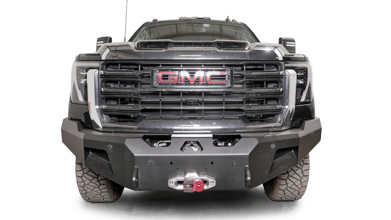 Fab Fours GM24-A6251-1 2024 GMC Sierra 2500/3500 HD Premium Front Winch Bumper No Guard - BumperStock