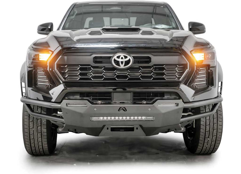 Fab Fours TB24-01-1 2024-2025 Toyota Tacoma Front Winch Bumper No Guard - BumperStock