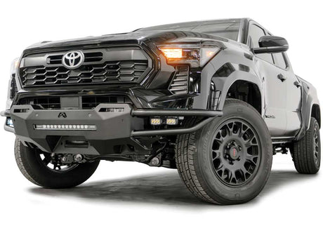 Fab Fours TB24-01-1 2024-2025 Toyota Tacoma Front Winch Bumper No Guard - BumperStock