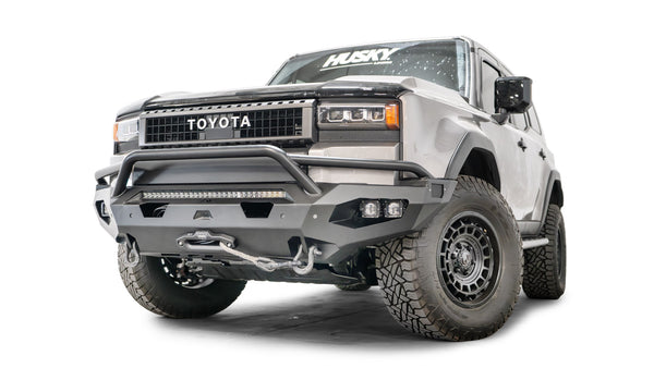 Fab Fours TL24-X6752-1 Toyota Land Cruiser 2024-2025 Matrix Front Winch Bumper Pre-Runner Guard - BumperStock
