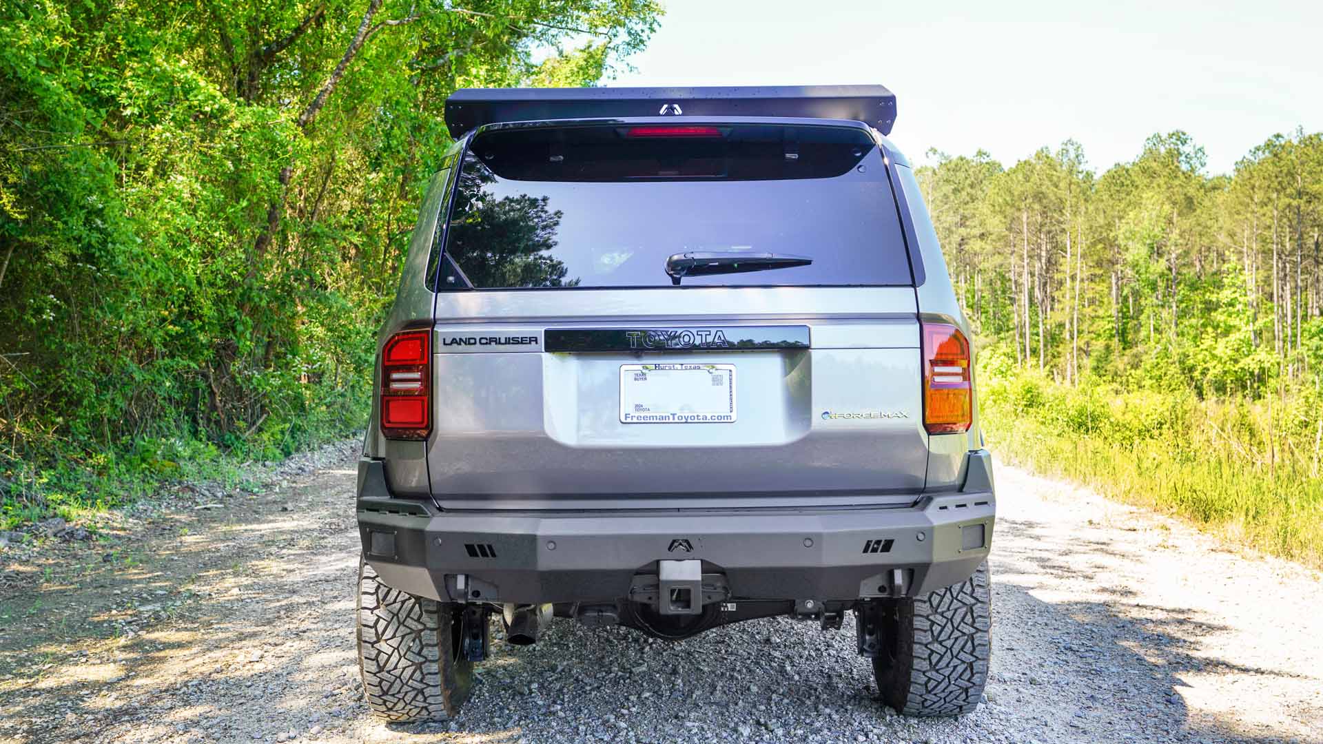 Fab Fours TL24-Y6751-1 Toyota Land Cruiser 2024-2025 Premium Rear Bumper - BumperStock