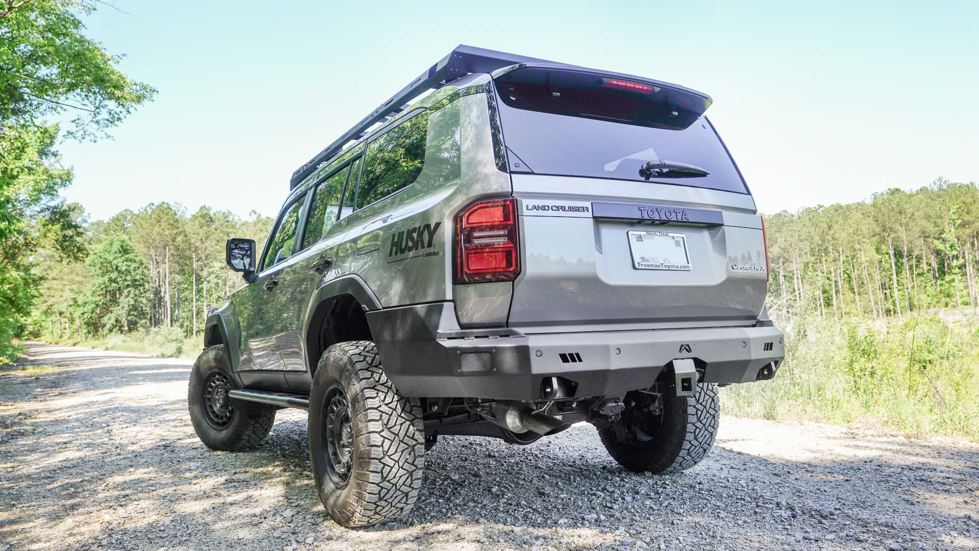 Fab Fours TL24-Y6751-1 Toyota Land Cruiser 2024-2025 Premium Rear Bumper - BumperStock