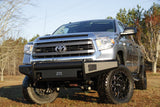 Fab Fours TT07-R1861-1 Toyota Tundra 2007-2013 Black Steel Elite Front Bumper No Guard